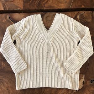 NWOT cream Zara sweater